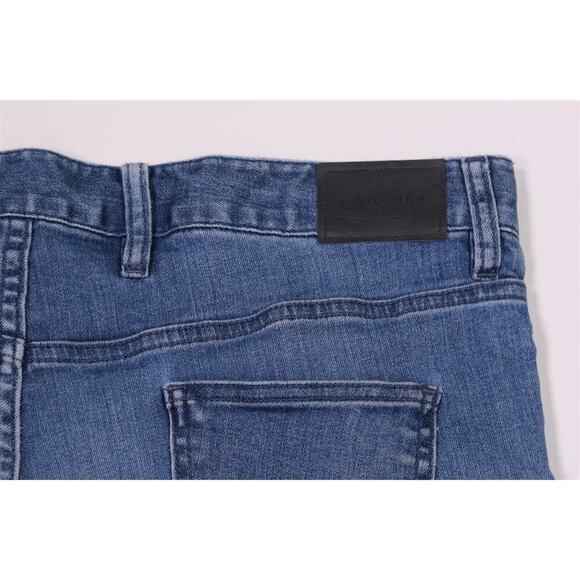 J. Hilburn Light Wash Tailored Straight Fit Stretch Jeans 38x32 - Picture 4 of 7